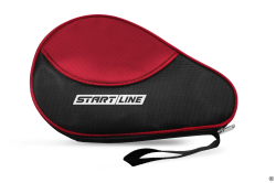 Чехол для теннисной ракетки Start Line красный с карманом 79011