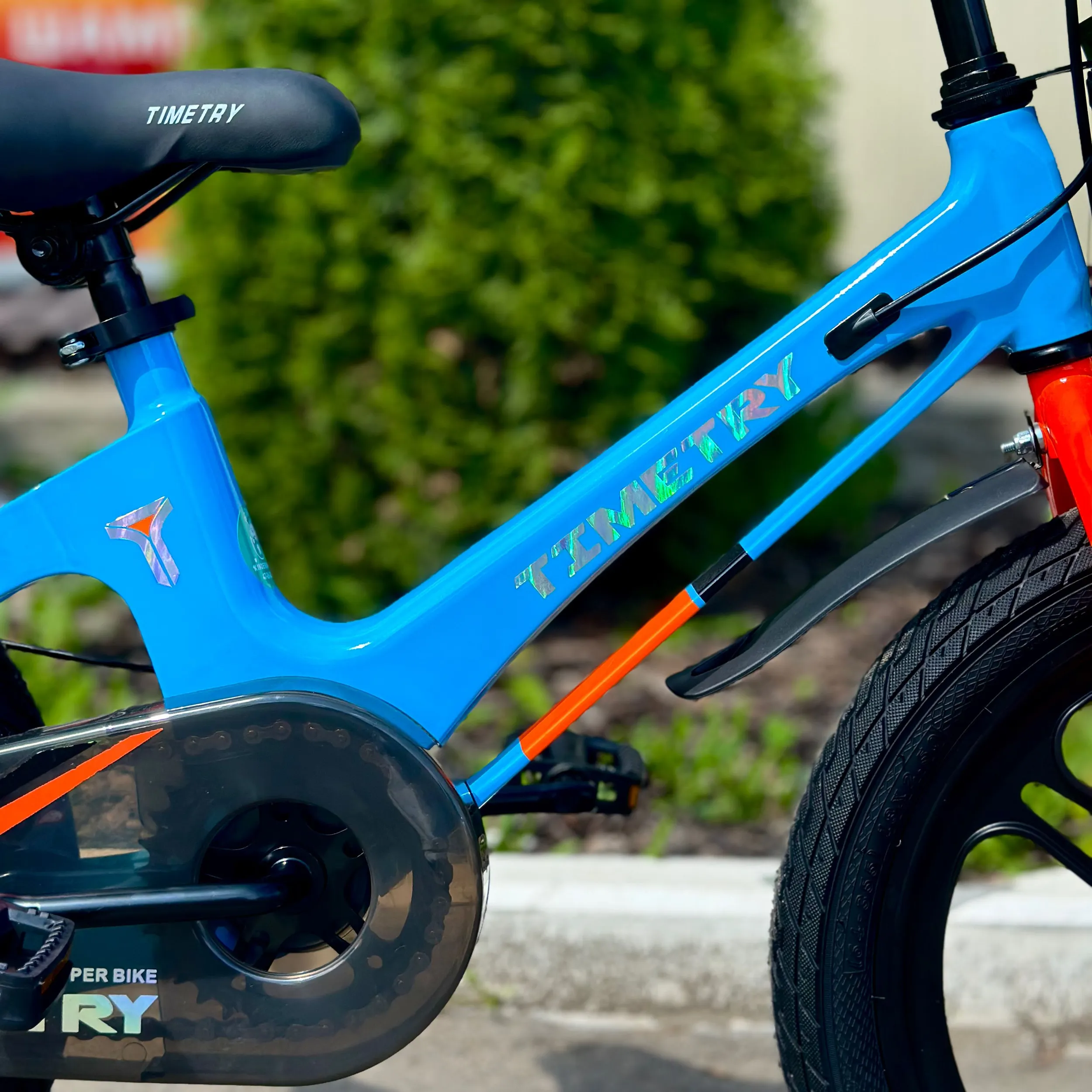 Реальное фото Велосипед Timetry TT5004 18" 1 скор. фиолетовый ЕВ26 от магазина Спортев