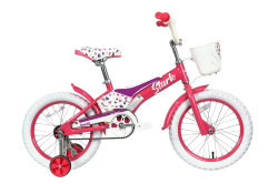 Велосипед Stark Tanuki 14 Girl (2021) розовый/фиолетовый