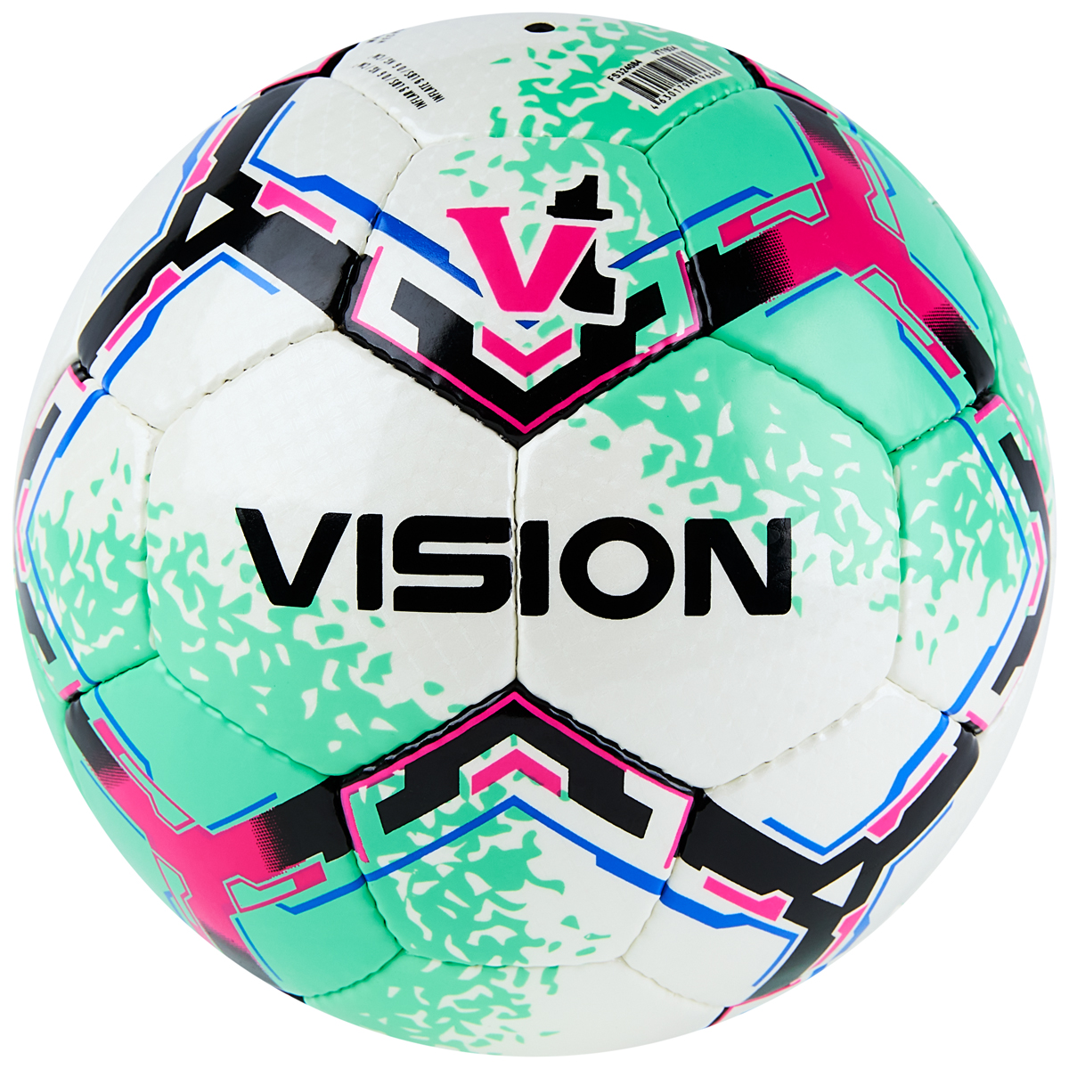 Мяч футзальный Vision SALA+ №4 FIFA Quality Pro ПУ белый/зеленый FS324084 Реальное фото Мяч футзальный Vision SALA+ №4 FIFA Quality Pro ПУ белый/зеленый FS324084 от магазина Спортев