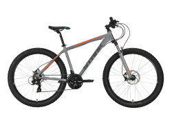 Велосипед Stark Hunter 27.2+HD (2022) серо/оранжевый