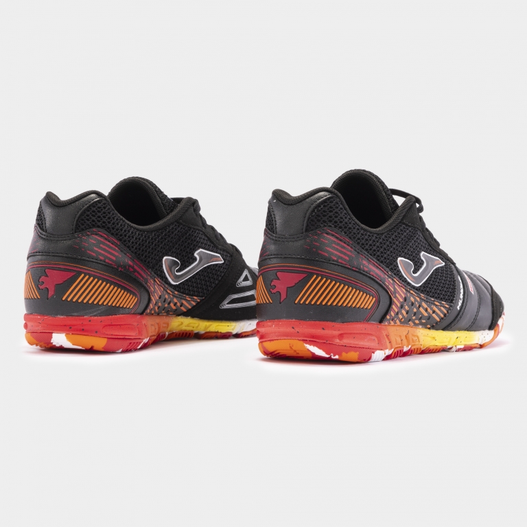 Бутсы Joma Mundial Indoor чер/оранж MUNW2401IN Реальное фото Бутсы Joma Mundial Indoor чер/оранж MUNW2401IN от магазина Спортев