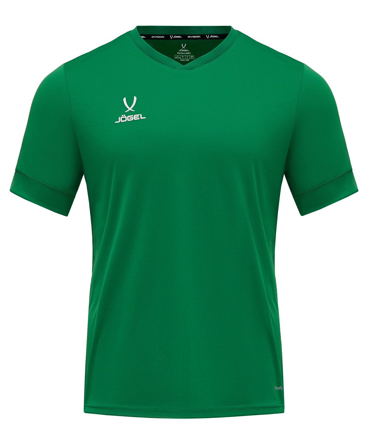 Реальное фото Футболка игровая DIVISION PerFormDRY Union Jersey, зеленый Jögel от магазина Спортев