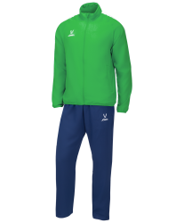 Костюм спортивный CAMP Lined Suit, зеленый/темно-синий, детский Jögel