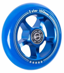 Колесо для самоката TechTeam X-Treme 100*24 мм 5 star blue