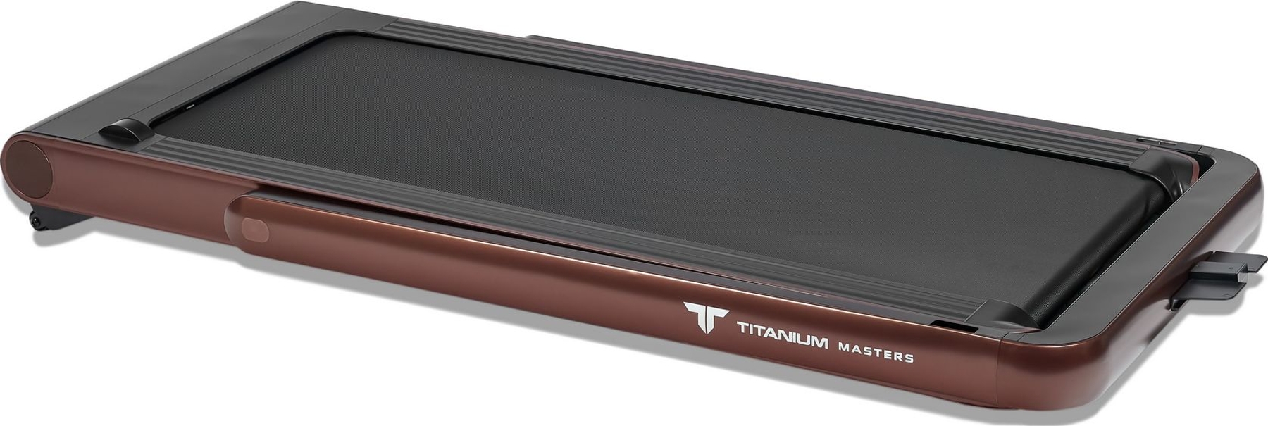 Реальное фото Беговая дорожка Titanium Masters Slimtech C20, коричневая от магазина СпортЕВ