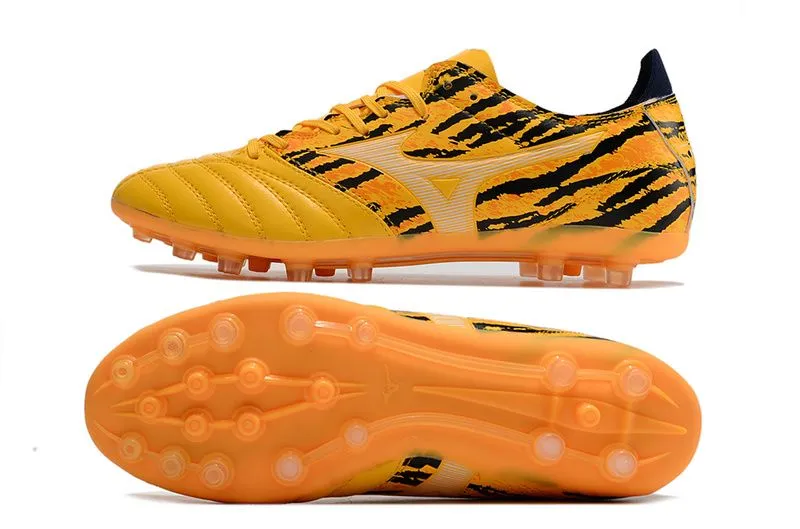 Бутсы Mizuno Morelia Neo AG желтый G0320 Реальное фото Бутсы Mizuno Morelia Neo AG желтый G0320 от магазина Спортев