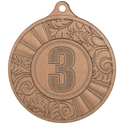 Медаль MZP 524-50/BM 3 место (D-50мм, s-2 мм)