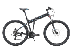 Велосипед Stark Cobra 27.2 D (2023) черный/серый/черный
