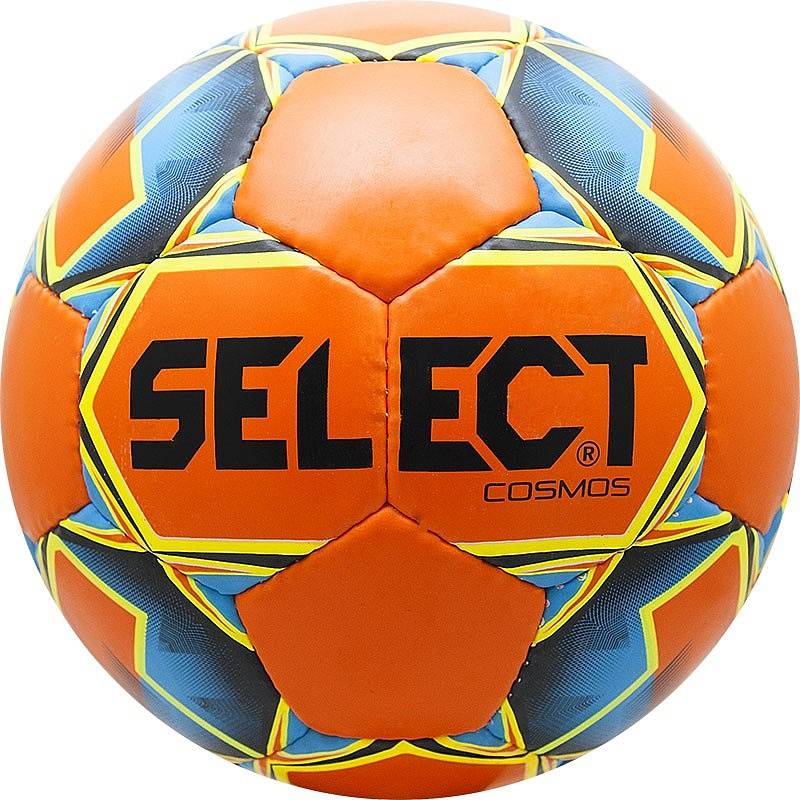 Мяч футбольный Select Cosmos №5 V23 ор-гол-жел 812110-662 Реальное фото Мяч футбольный Select Cosmos №5 V23 ор-гол-жел 812110-662 от магазина Спортев