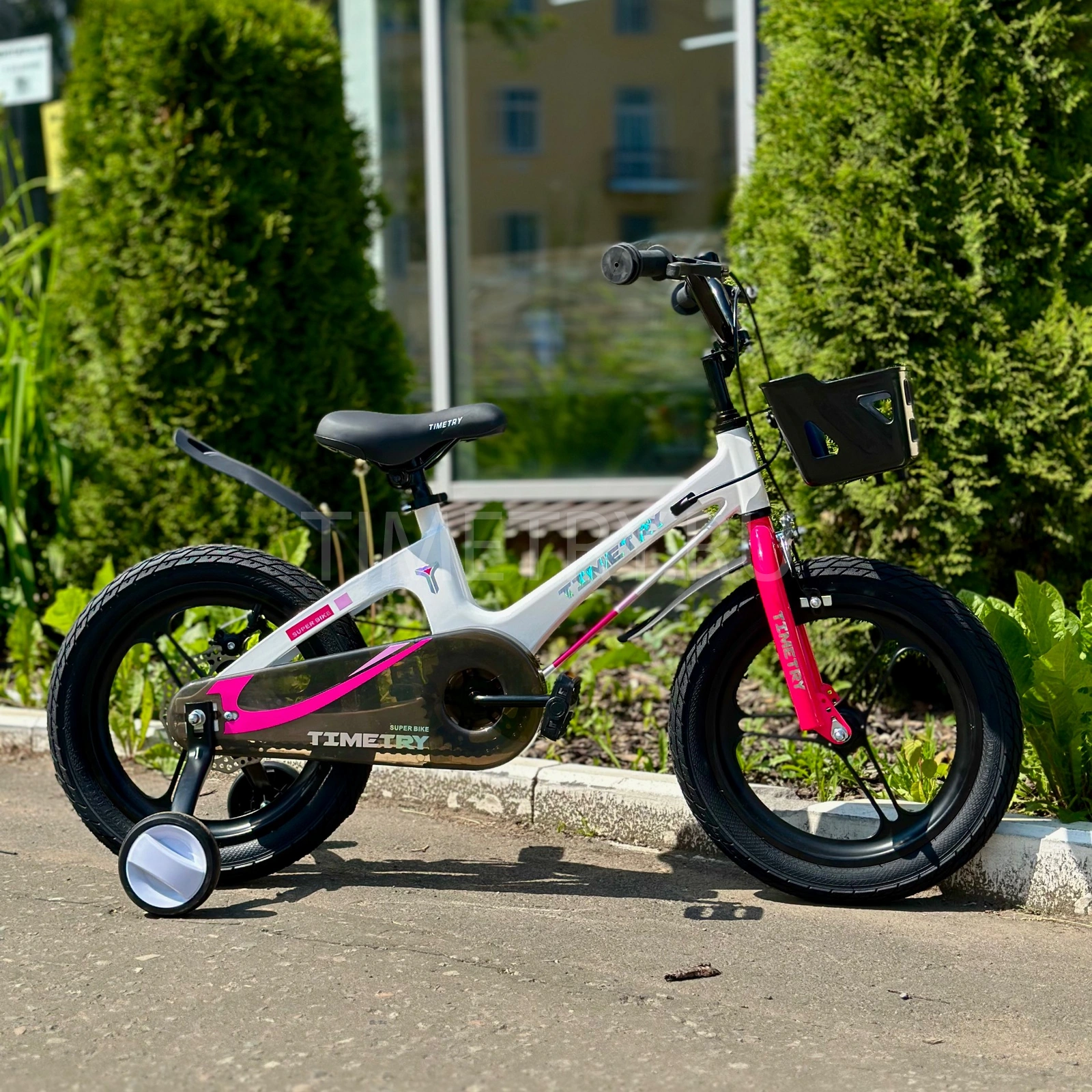 Реальное фото Велосипед Timetry TT5007 18" 1 скор. белый ЕВ26 от магазина Спортев