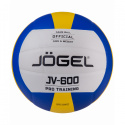 Мяч волейбольный Jogel JV-600 синий/желтый 19096
