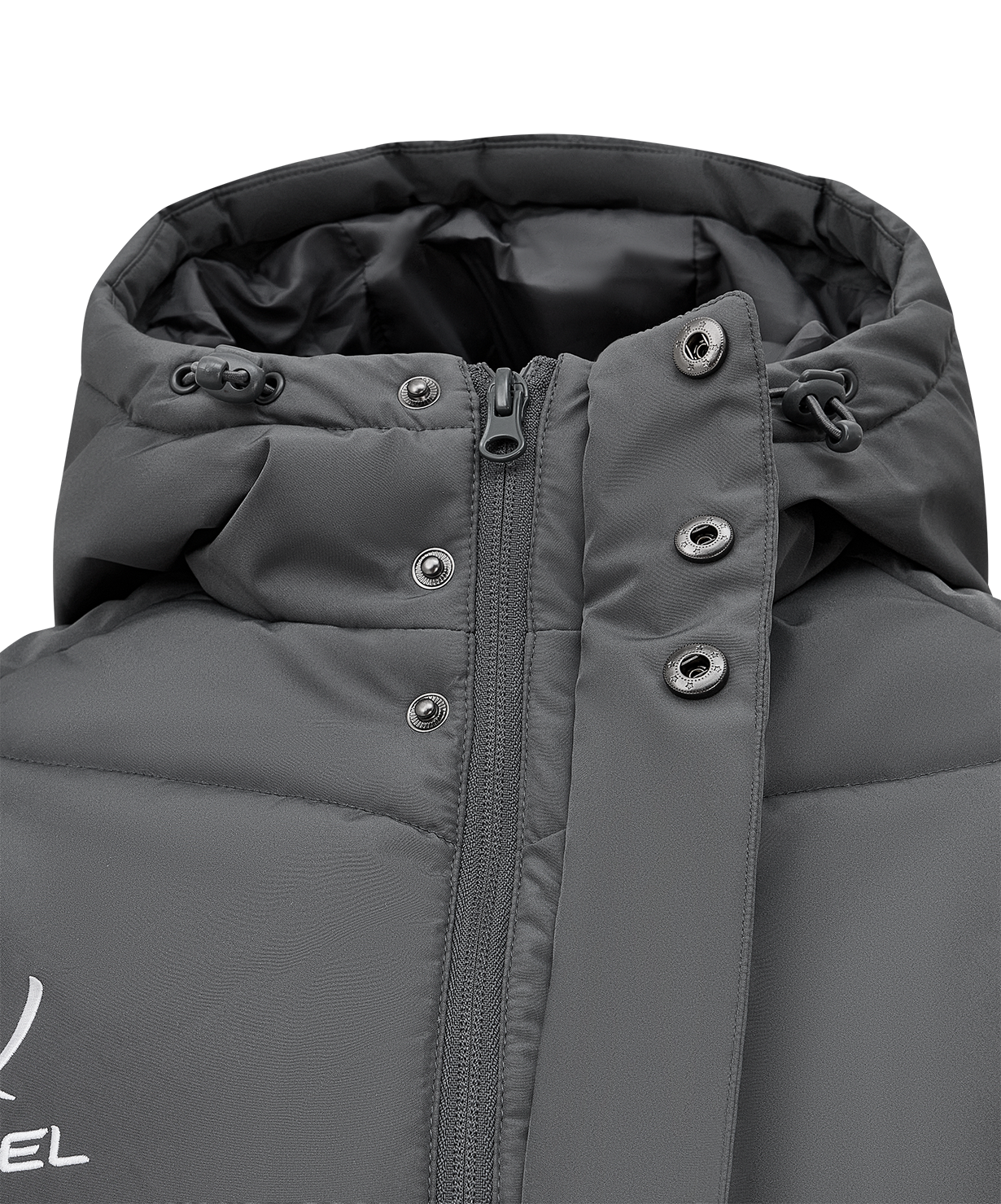 Реальное фото Куртка утепленная CAMP 2 PerFormPROOF Padded Jacket, темно-серый Jögel от магазина Спортев