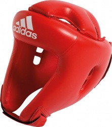 Шлем боксерский Adidas Competition Head Guard подростк. красный adiBH01