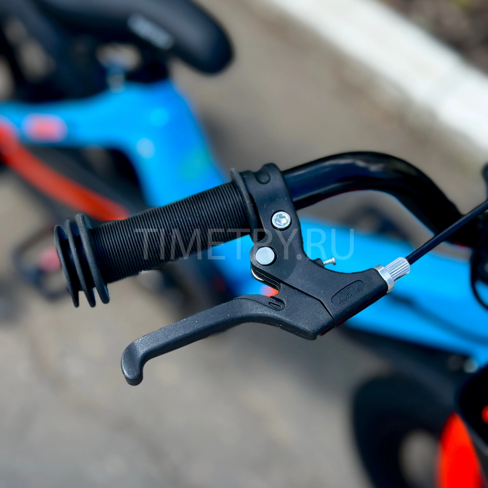 Реальное фото Велосипед Timetry TT5007 18" 1 скор. синий ЕВ26 от магазина Спортев