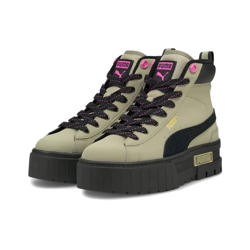 Реальное фото Ботинки женские Puma Mayze Mid WTR 381888 01 от магазина Спортев