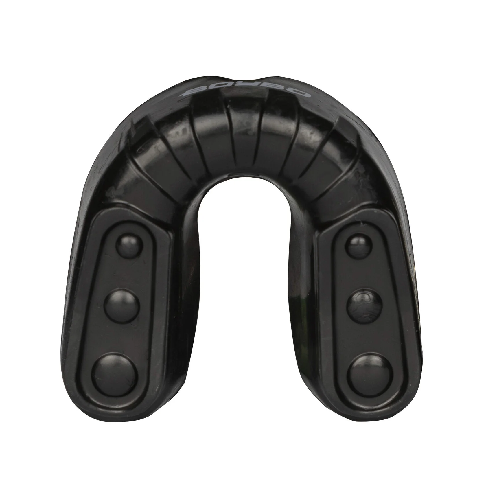 Реальное фото Капа одночелюстная BoyBo Guard MD250 Premium серый 5991 от магазина Спортев