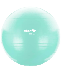Фитбол 65 см StarFit GB-104 1000 гр без насоса антивзрыв мятный 18967