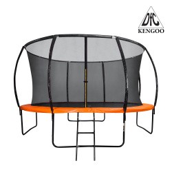 Батут DFC KENGOO II 14ft внутр.сетка, лестница, оранж/черн (427см)(два короба) 14FT-BAS-BO Батут DFC KENGOO II 14ft внутр.сетка, лестница, оранж/черн (427см)(два короба) 14FT-BAS-BO