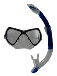 Набор для плавания Stingrey 9469(29554) (маска полнолицевая+трубка) ПВХ, цвет ассорти