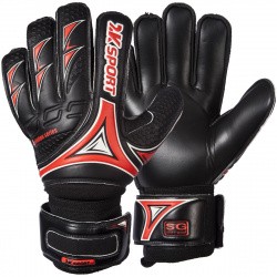 Перчатки вратарские 2K Sport Evolution черно-красный 124915