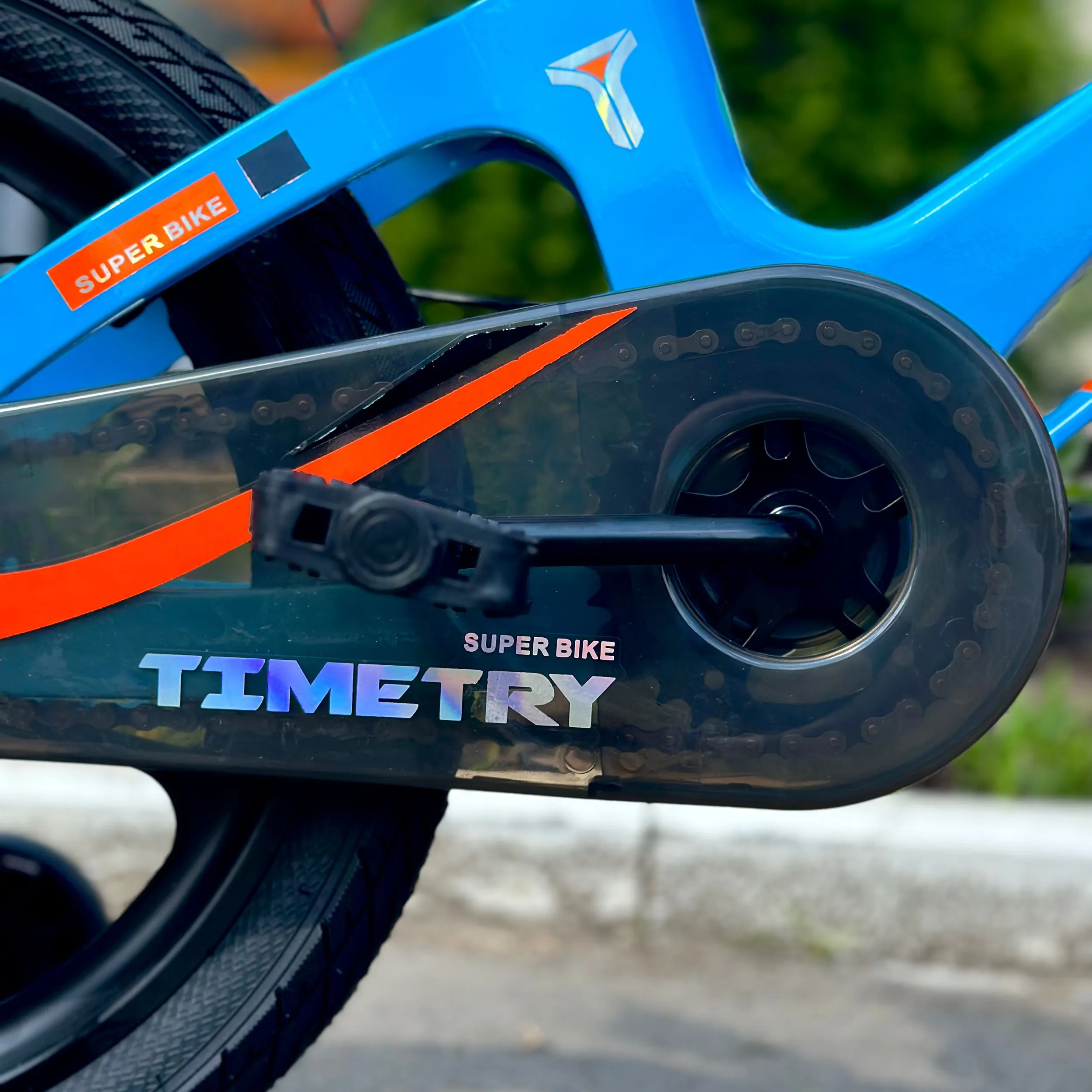 Реальное фото Велосипед Timetry TT5004 18" 1 скор. фиолетовый ЕВ26 от магазина Спортев