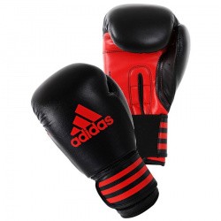 Перчатки боксерские Adidas Power 100 чёр/крас adiPBG100