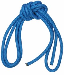Скакалка гимнастическая утяж. Indigo 2.5 м 150 г синяя SM-121
