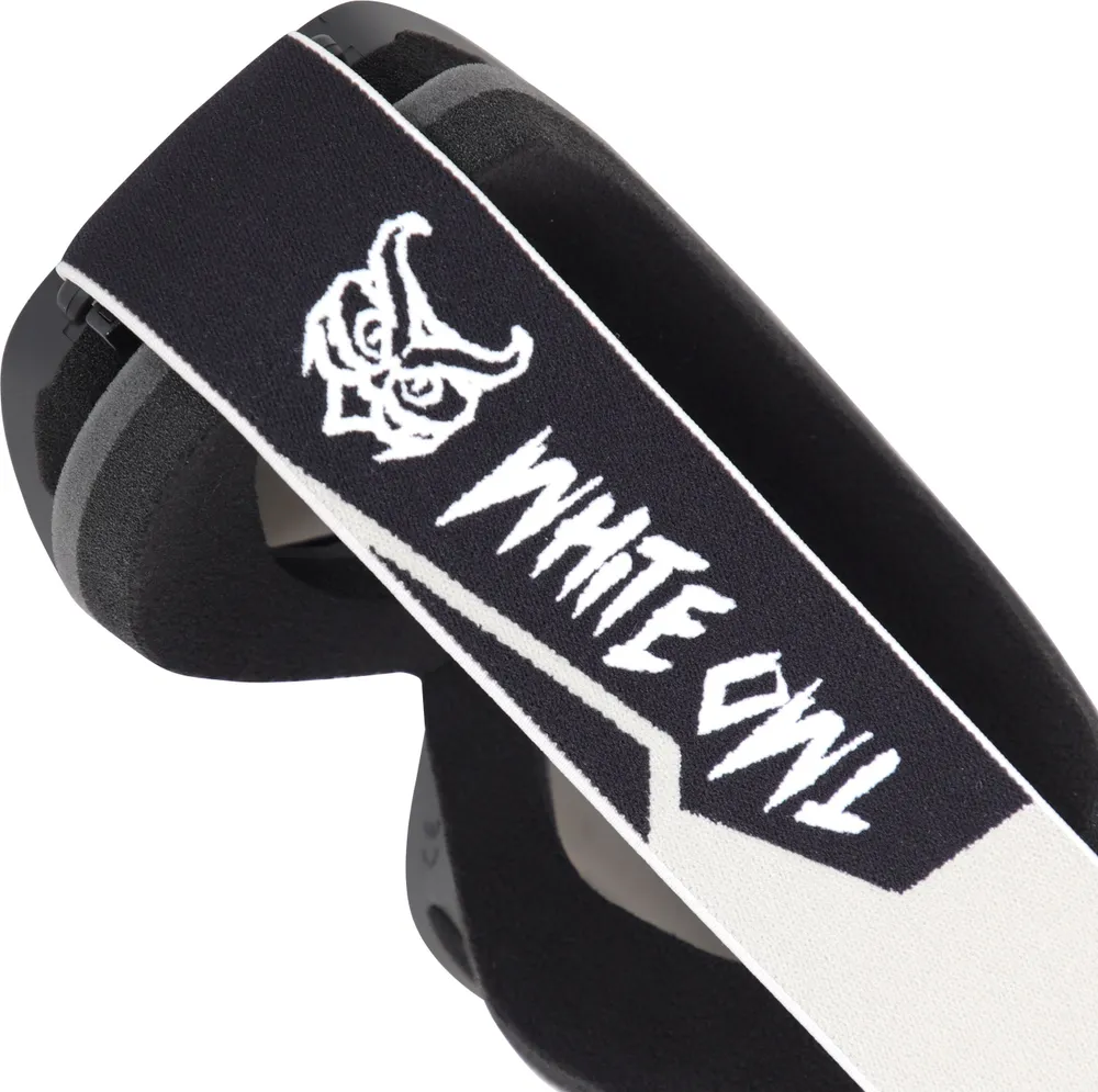 Реальное фото Маска горнолыжная White Owl FA-066 L белый/черный W112681 от магазина СпортЕВ