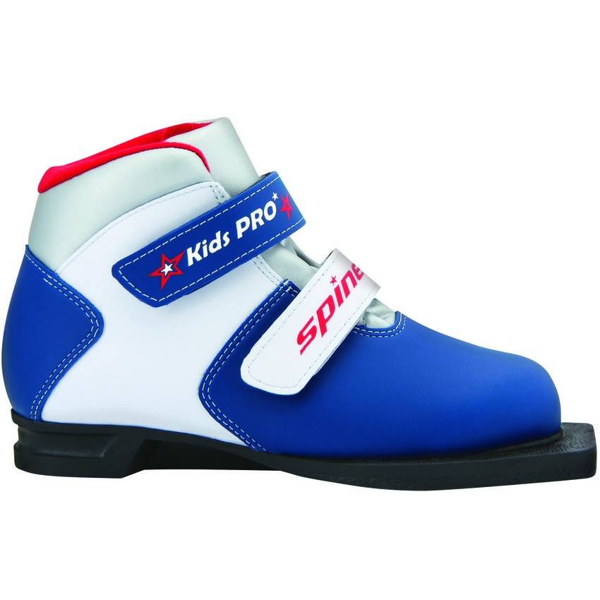 Реальное фото Ботинки лыжные Spine Kids Pro 399/1 синт.NN75 blue от магазина СпортЕВ