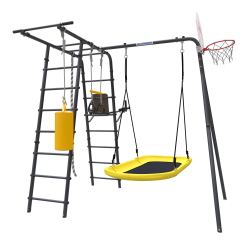 ROMANA Спорт (антрацит) (с качелями лодка) 103.20.07+1.Д-26.08