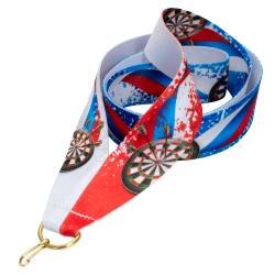 Лента для медали дартс РФ (1-сторонняя, 25 мм)