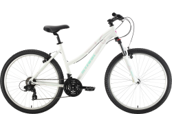 Велосипед Stark Luna 26 2 V (2022) белый/бирюзовый