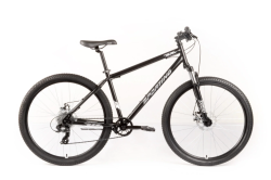 Велосипед Forward Sporting SX 29 (8ск) (2025) черный/серебристый