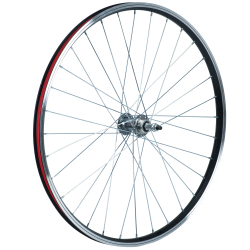 Колесо 26" заднее двустен.обод 32 отв., втулка сталь под V-brake, болты под трещотку Х98423