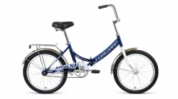 Велосипед Forward Arsenal 20 1.0 скл. (2021) темно-синий/серый RBKW1YF01012