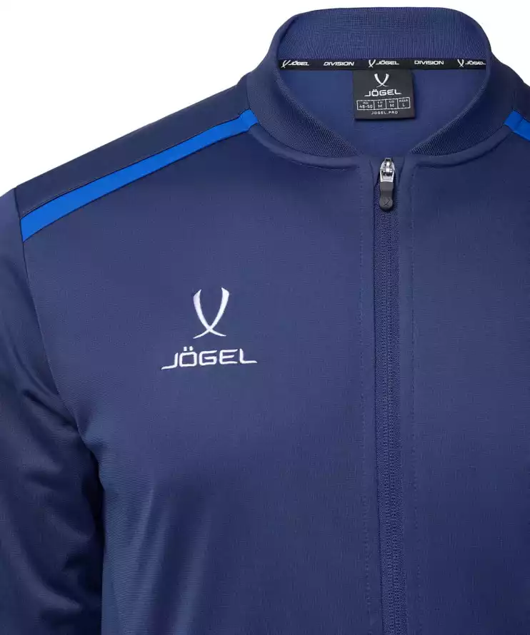 Реальное фото Олимпийка Jogel DIVISION PerFormDRY Pre-match Knit Jacket темно-синий от магазина СпортЕВ
