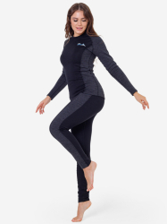 Комплект термобелья Saimaa PRO женский черный/серый