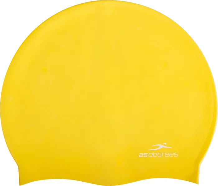 Реальное фото Шапочка для плавания 25DEGREES Nuance 25D21004J силикон желтый 21316 от магазина СпортЕВ