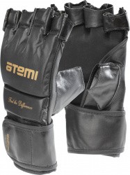 Перчатки Atemi mix fight кожа черные LTB-19111