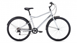Велосипед Forward Parma 28 (7ск) (2021) серый/черный
