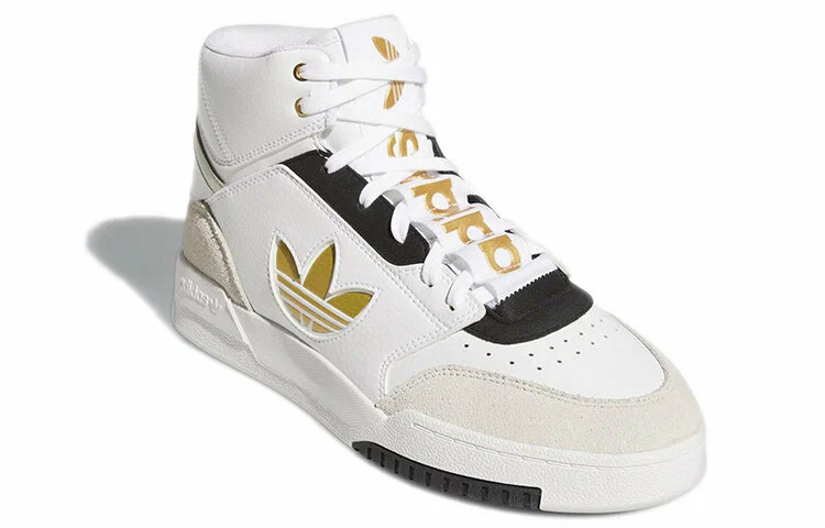 Кроссовки Adidas Drop Step XL белый/золотой GZ1581 Реальное фото Кроссовки Adidas Drop Step XL белый/золотой GZ1581 от магазина Спортев