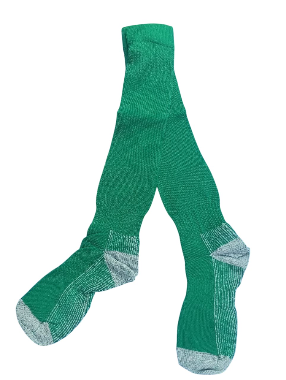 Реальное фото Гетры C111 взрослые зеленые от магазина Спортев