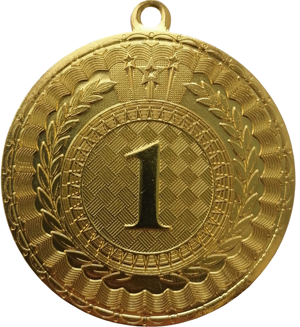 Реальное фото Медаль АТ513 d-50 мм от магазина Спортев
