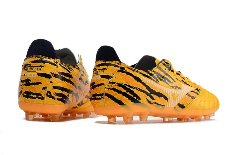 Бутсы Mizuno Morelia Neo AG желтый G0320 Реальное фото Бутсы Mizuno Morelia Neo AG желтый G0320 от магазина Спортев