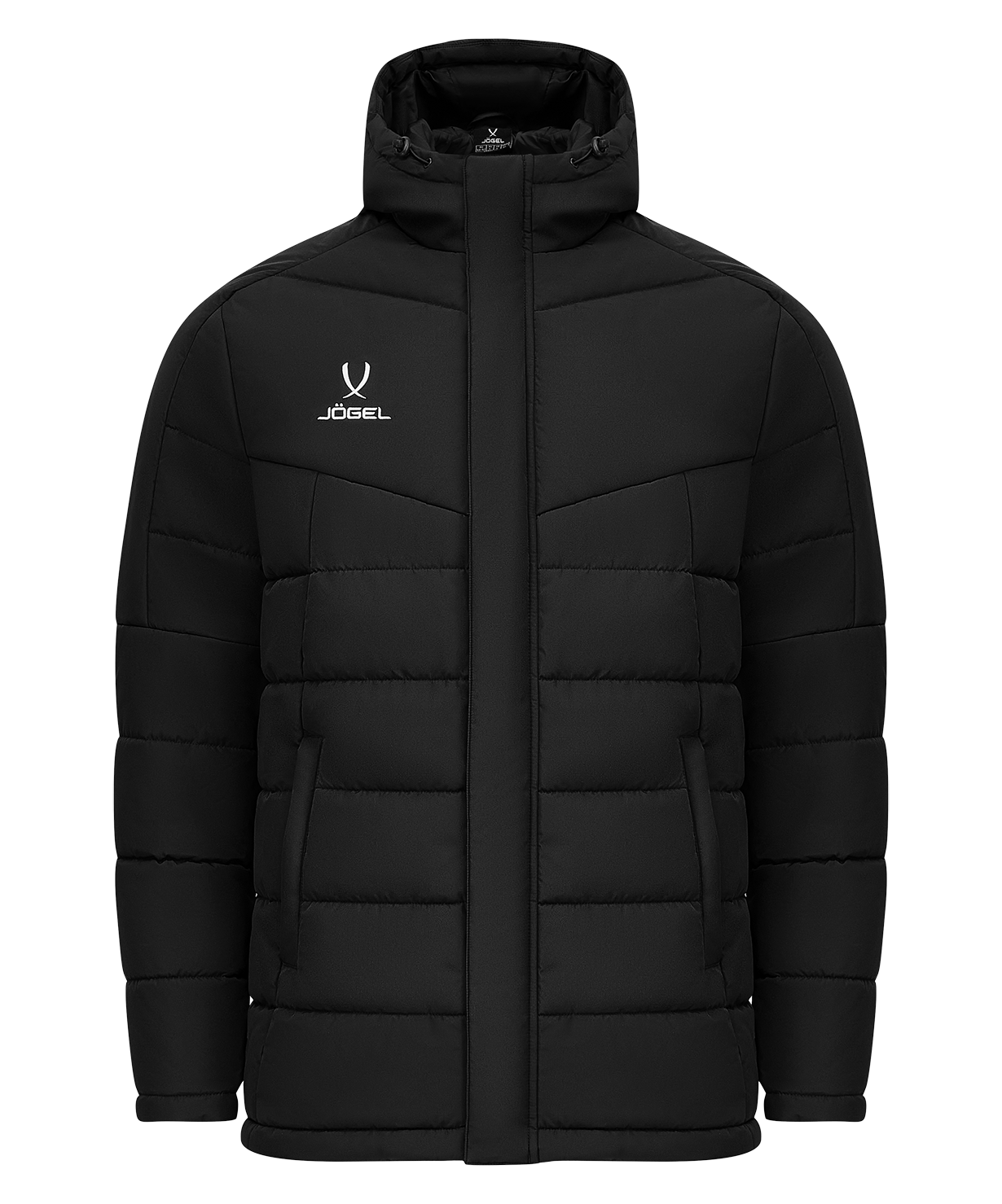 Реальное фото Куртка утепленная CAMP 2 PerFormPROOF Padded Jacket, черный Jögel от магазина Спортев