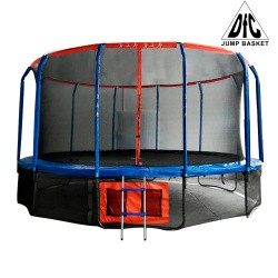 Батут DFC JUMP BASKET 16ft внутр.сетка, лестница (488cм)(два короба) 16FT-JBSK-B Батут DFC JUMP BASKET 16ft внутр.сетка, лестница (488cм)(два короба) 16FT-JBSK-B
