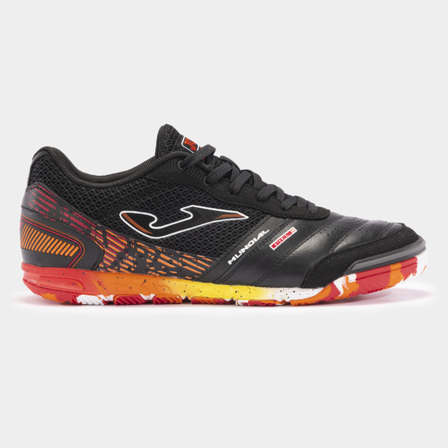 Бутсы Joma Mundial Indoor чер/оранж MUNW2401IN Реальное фото Бутсы Joma Mundial Indoor чер/оранж MUNW2401IN от магазина Спортев