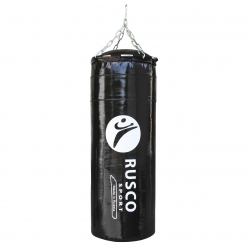 Мешок боксерский RuscoSport 45 кг (+/- 5 кг), 150 см, d-35 см черный