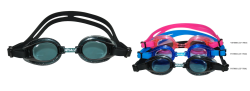 Очки для плавания Whale Y07803(CF-7803) детские розовый/розовый